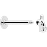 16G 5/16 Clear Gem Champagne Dreams Labret Monroe Tragus - BodyCandy - Flyclothing LLC