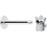 16G 5/16 Clear CZ Gem Fabulous Angel Labret Monroe Tragus - BodyCandy - Flyclothing LLC