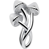 Trippy Mushroom Trio Barbell Tongue Ring - BodyCandy - Flyclothing LLC