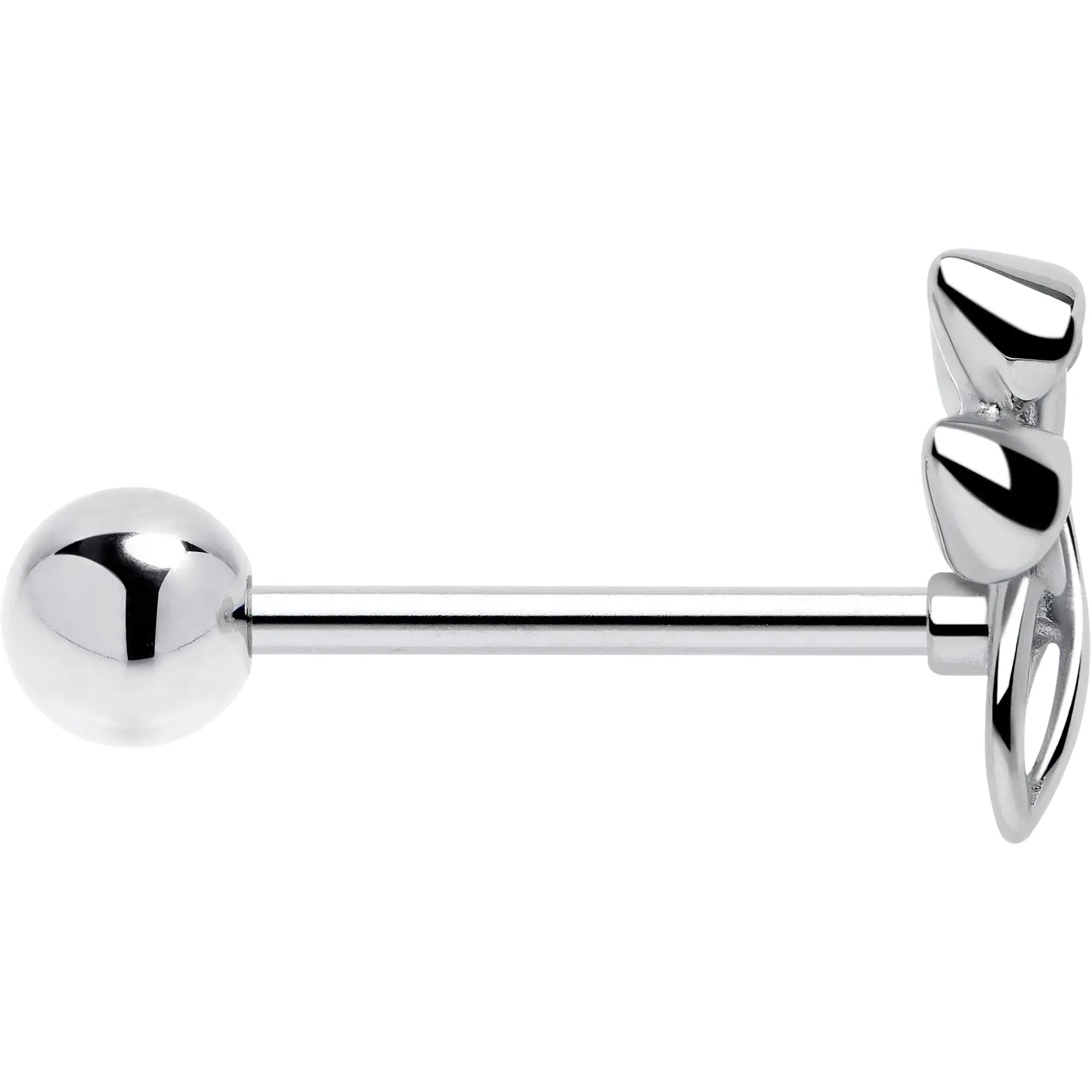 Trippy Mushroom Trio Barbell Tongue Ring - BodyCandy - Flyclothing LLC