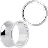 Hand Polished Thick Double Flare Tunnel Plug Set 6mm to 25mm - BodyCandy - Flyclothing LLC