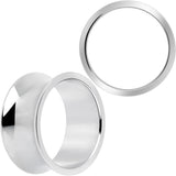 Hand Polished Thick Double Flare Tunnel Plug Set 6mm to 25mm - BodyCandy - Flyclothing LLC