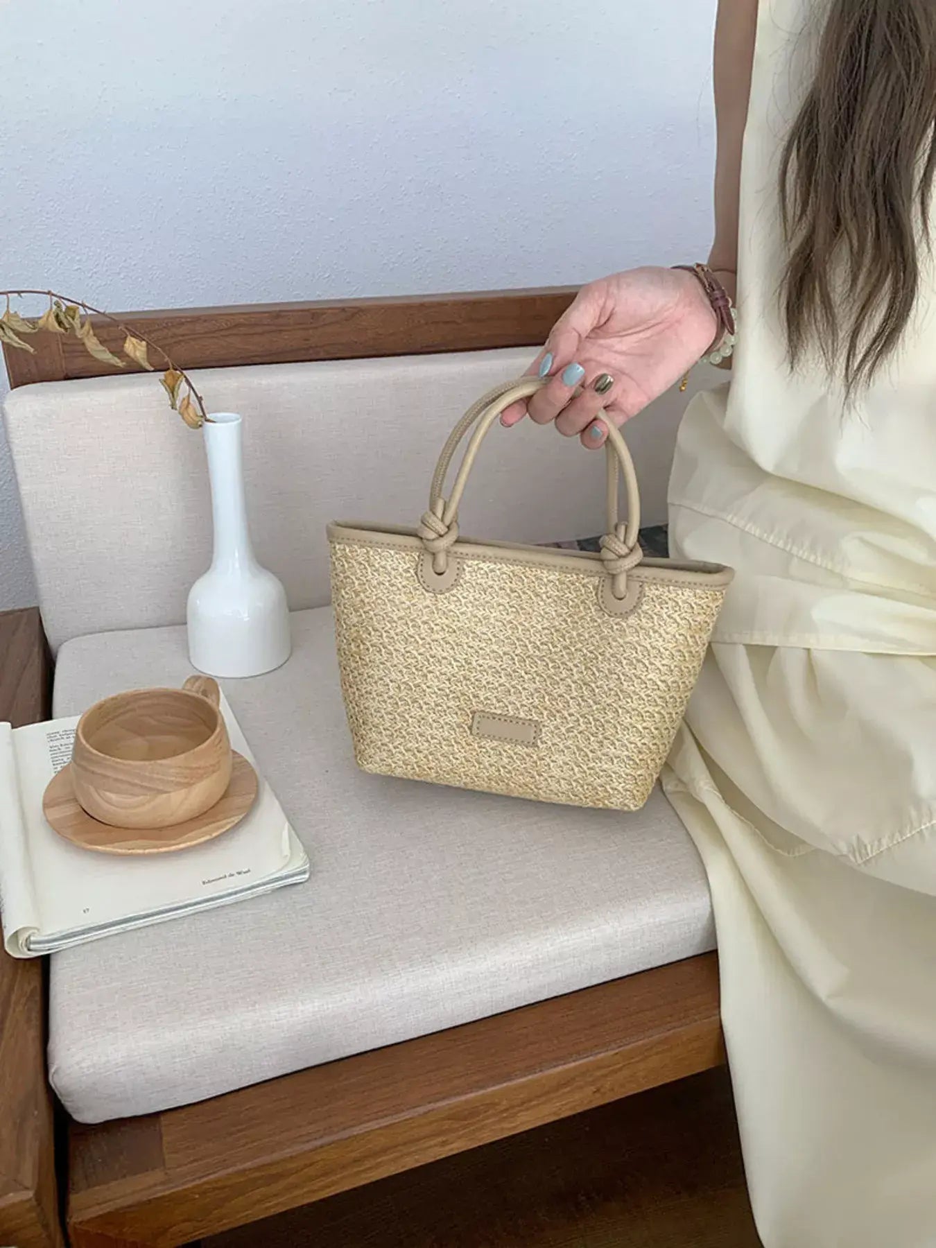 Straw Woven Crossbody Bag - Trendsi - Flyclothing LLC