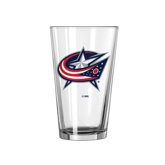 Columbus Blue Jackets 16oz Swagger Pint Glass - Logo Brands - Flyclothing LLC