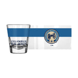 Columbus Blue Jackets Light Blue 2oz Colorblock Shot Glass - Logo Brands - Flyclothing LLC