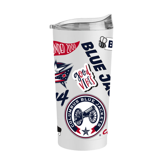 Columbus Blue Jackets 20oz Native Powder Coat Tumbler
