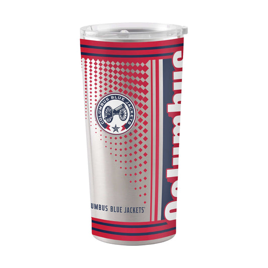 Columbus Blue Jackets 20oz Hero Stainless Steel Tumbler - Logo Brands - Flyclothing LLC
