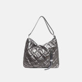 Quilted Nylon Travel Bag - Trendsi - Flyclothing LLC