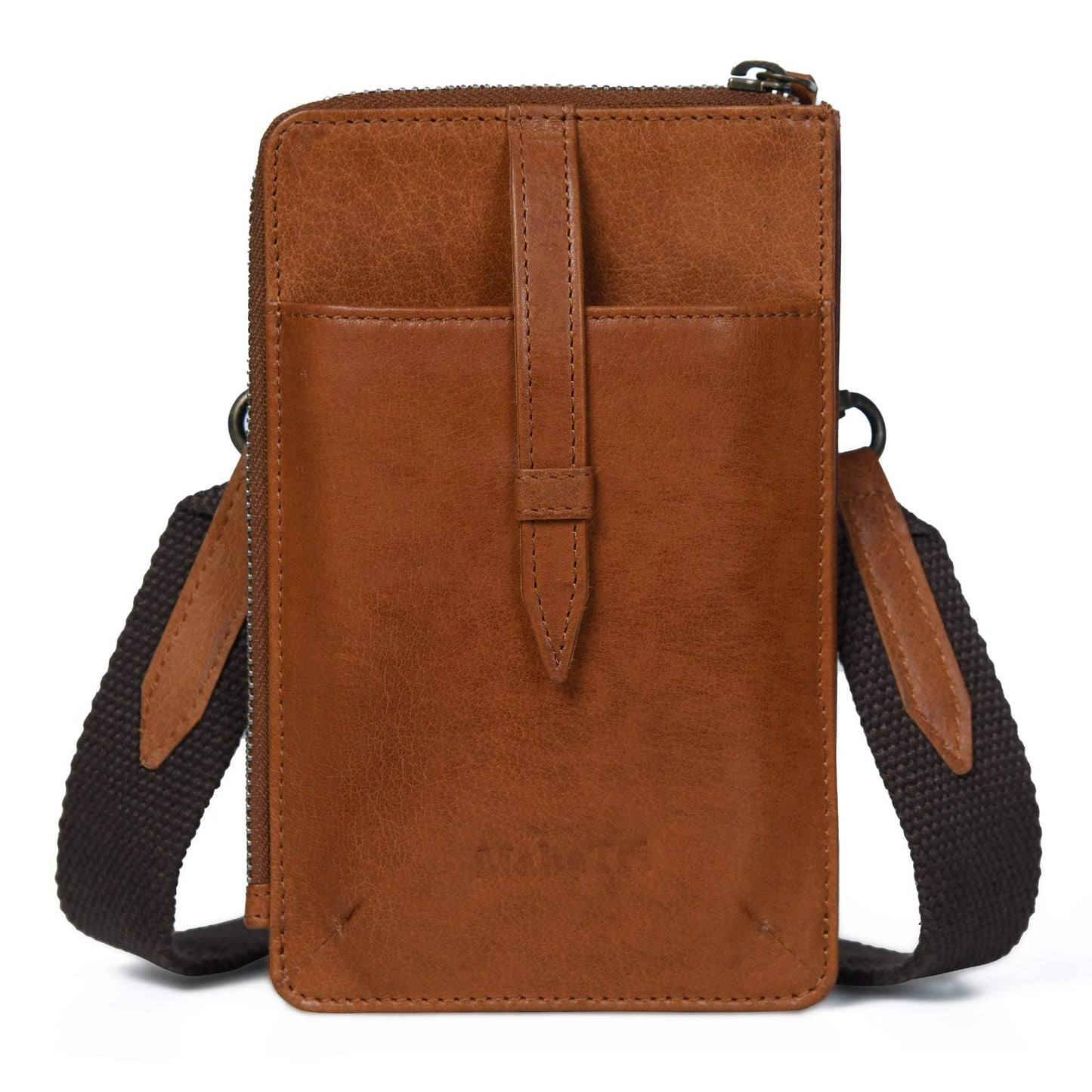 Leather Mobile Sling 2.0 - Classy Leather Bags - Flyclothing LLC