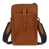 Leather Mobile Sling 2.0 - Classy Leather Bags - Flyclothing LLC