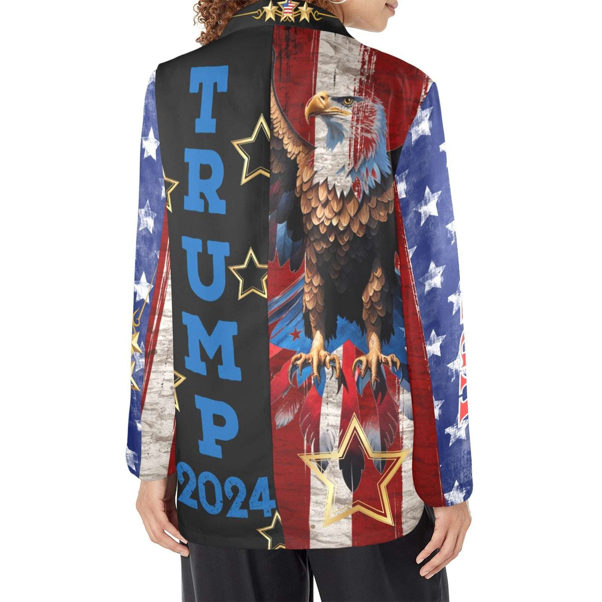 Baha Ranch Ultra Maga Trump Womens Blazer