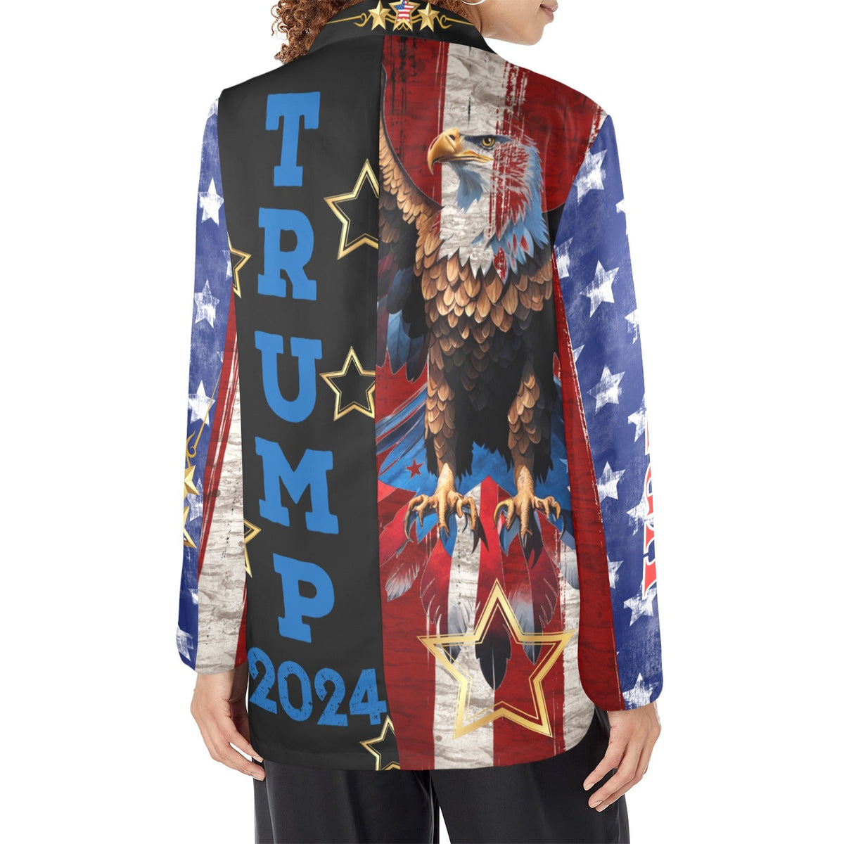 Baha Ranch Ultra Maga Trump Womens Blazer - Baha Ranch Western Wear - Flyclothing LLC