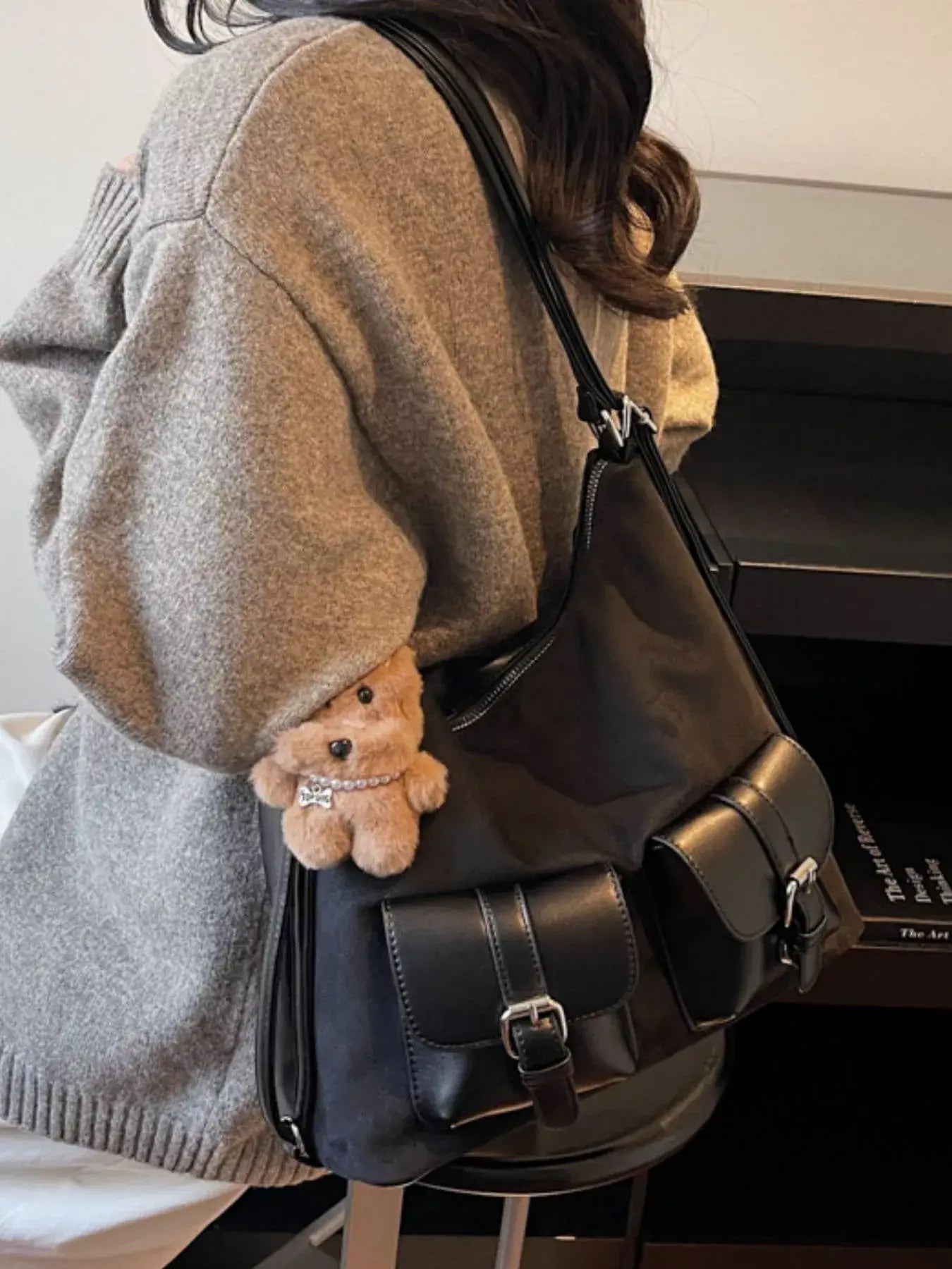Multi-Pocket Convertible Bag - Trendsi - Flyclothing LLC