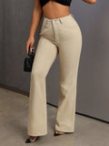 Bootcut Jeans with Pockets - Trendsi - Flyclothing LLC