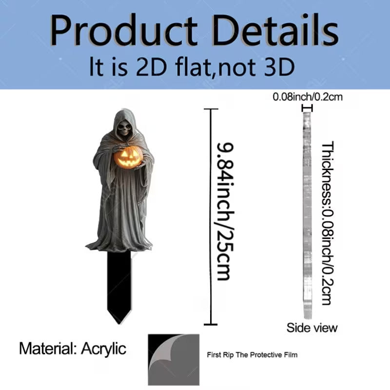Acrylic Halloween Garden Decoration Picks - My Store - Flyclothing LLC