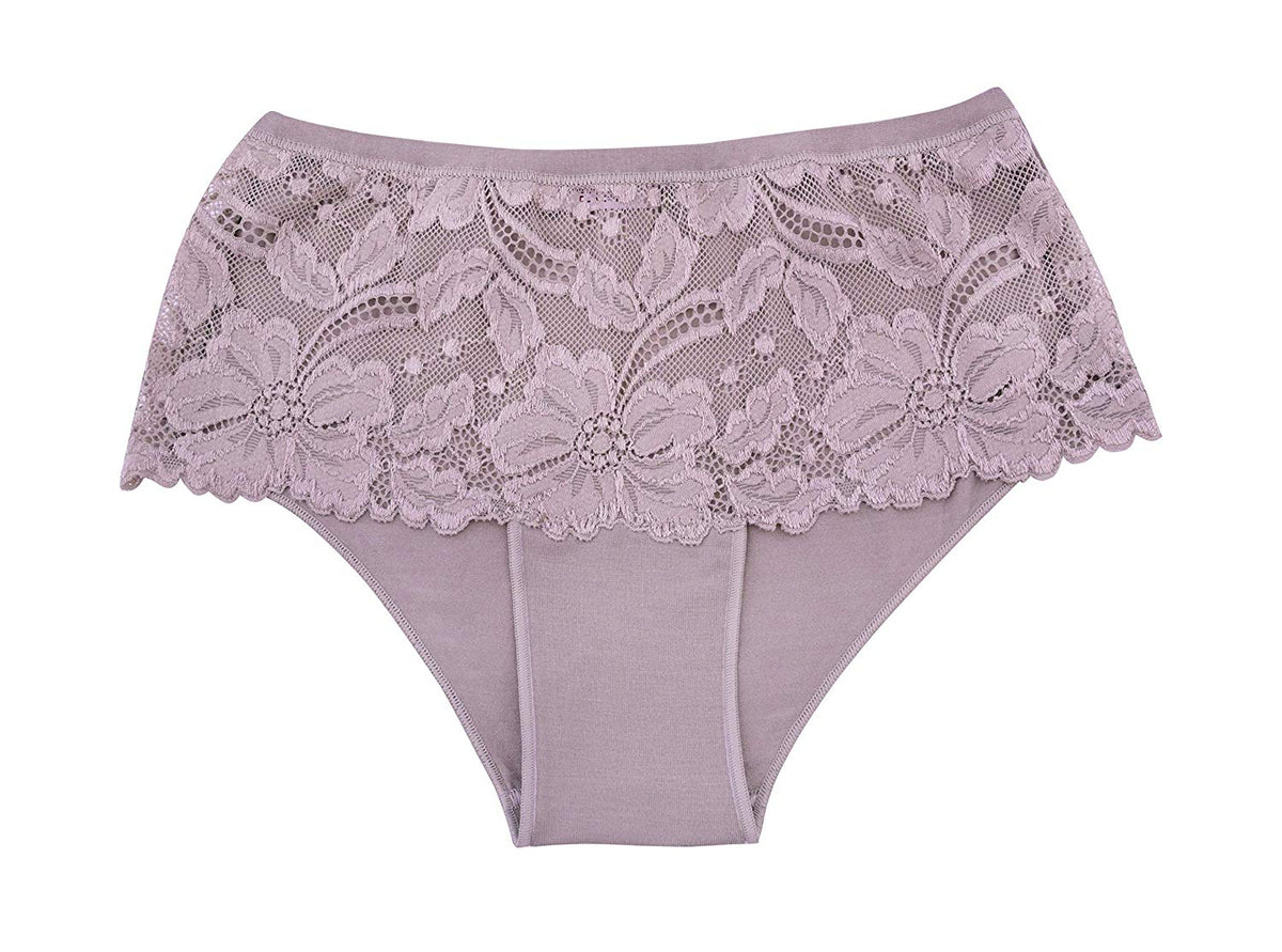 EGI Luxury Modal Women's Lace-Trimmed Briefs Panties. Proudly Made in Italy.(1153) - tittimitti - Flyclothing LLC