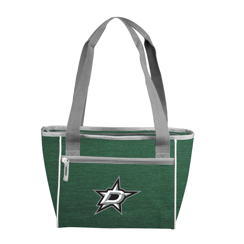 Dallas Stars Crosshatch 16 Can Cooler Tote - Logo Brands - Flyclothing LLC