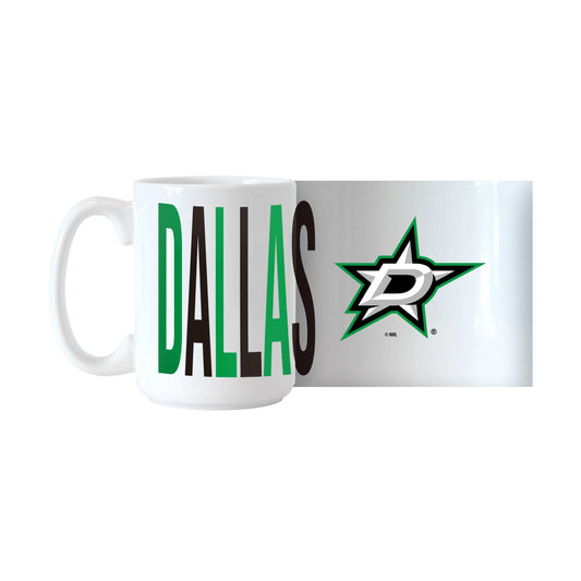 Dallas Stars 15oz Overtime Sublimated Mug - Logo Brands - Flyclothing LLC