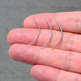 Stainless Steel Curved Insertion Tool, Threadless Insertion Pin Taper - BodyCandy - Flyclothing LLC