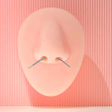 Stainless Steel Curved Insertion Tool, Threadless Insertion Pin Taper - BodyCandy - Flyclothing LLC