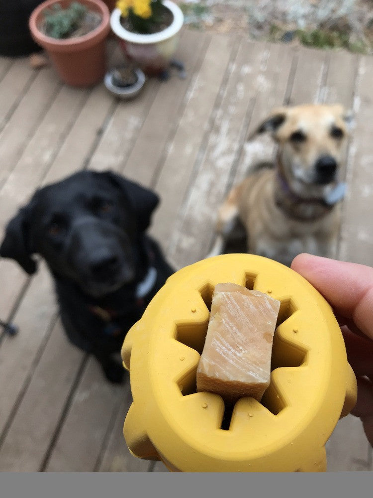 Gear eDispenser - Durable Rubber Yak Chew Holder & Treat Pocket | USA Made - SodaPup/True Dogs, LLC - Flyclothing LLC