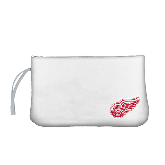 Detroit Red Wings Clear Wristlet - Logo Brands - Flyclothing LLC