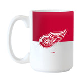 Detroit Red Wings Color Block 15 oz Sublimated Mug - Logo Brands - Flyclothing LLC