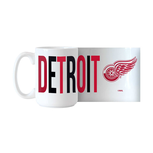 Detroit Red Wings 15oz Overtime Sublimated Mug - Logo Brands - Flyclothing LLC