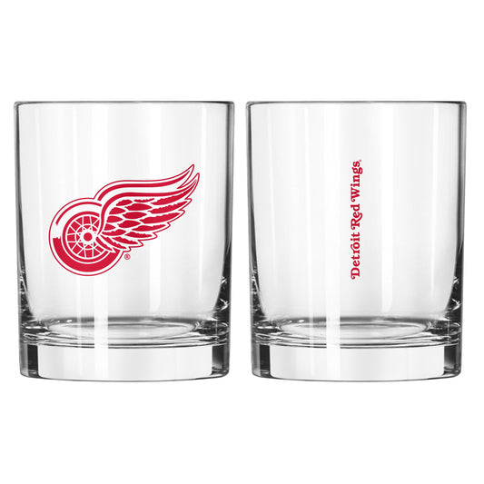 Detroit Red Wings 14oz Gameday Rocks Glass