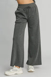Umgee Full Size Drawstring Wide Leg Pants with Pockets - Trendsi