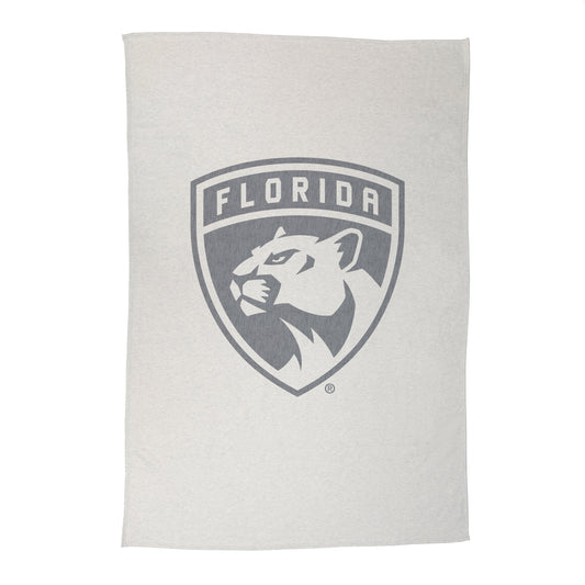 Florida Panthers Oversized Logo Sublimated Sweatshirt Blanket