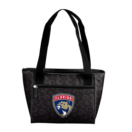Florida Panthers Leopard Print 16 Can Cooler Tote - Logo Brands - Flyclothing LLC