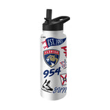 Florida Panthers 34oz Native Quencher Bottle - Logo Brands - Flyclothing LLC