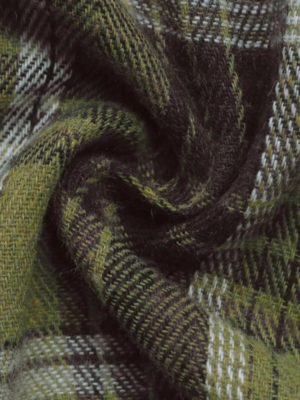 Perfee Drawstring Plaid Long Sleeve Hooded Shirt - Trendsi - Flyclothing LLC