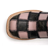 Ferrini Black Patchwork Womens Boot - Ferrini USA Inc. - Flyclothing LLC