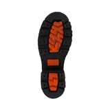 Bota con cremallera y cordones de 6" para mujer de RideTecs, color negro