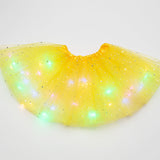 Magical & Luminous LED Princess Halloween Tutu Skirt Sequins Shiny Skirt - My Store - Flyclothing LLC