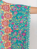 Plus Size Printed Open Front Cover-Up - Trendsi - Flyclothing LLC