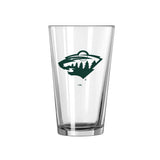 Minnesota Wild 16oz Gameday Pint Glass - Logo Brands - Flyclothing LLC