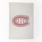 Montreal Canadiens Oversized Logo Sublimated Sweatshirt Blanket - Logo Brands - Flyclothing LLC