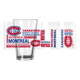 Montreal Canadiens 16oz Spirit Pint Glass - Logo Brands - Flyclothing LLC