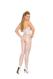 Elegant Memories White Cupless Bodystocking 81646