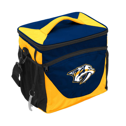 Nashville Predators 24 Can Cooler - Logo Brands - Flyclothing LLC