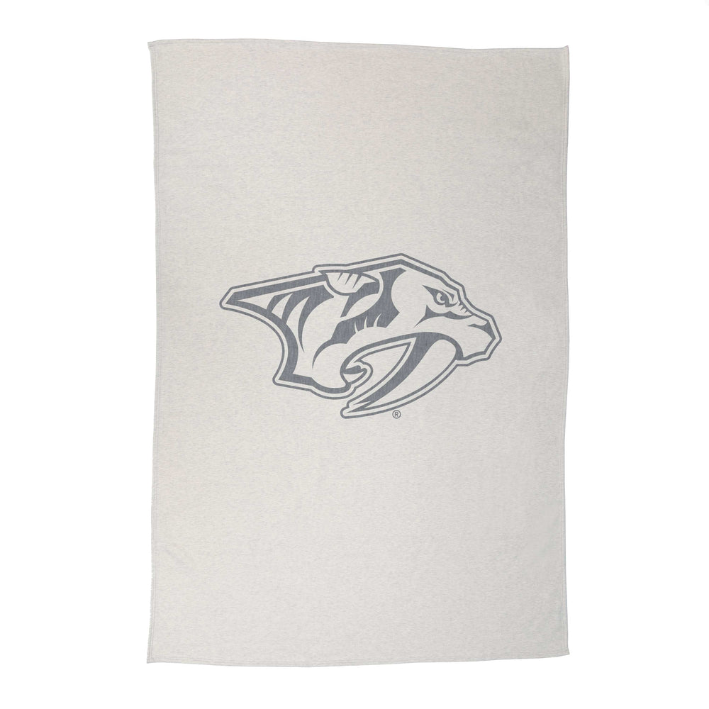 Nashville Predators Oversized Logo Sublimated Sweatshirt Blanket - Logo Brands - Flyclothing LLC