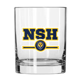 Nashville Predators 14oz Letterman Rocks Glass - Logo Brands - Flyclothing LLC