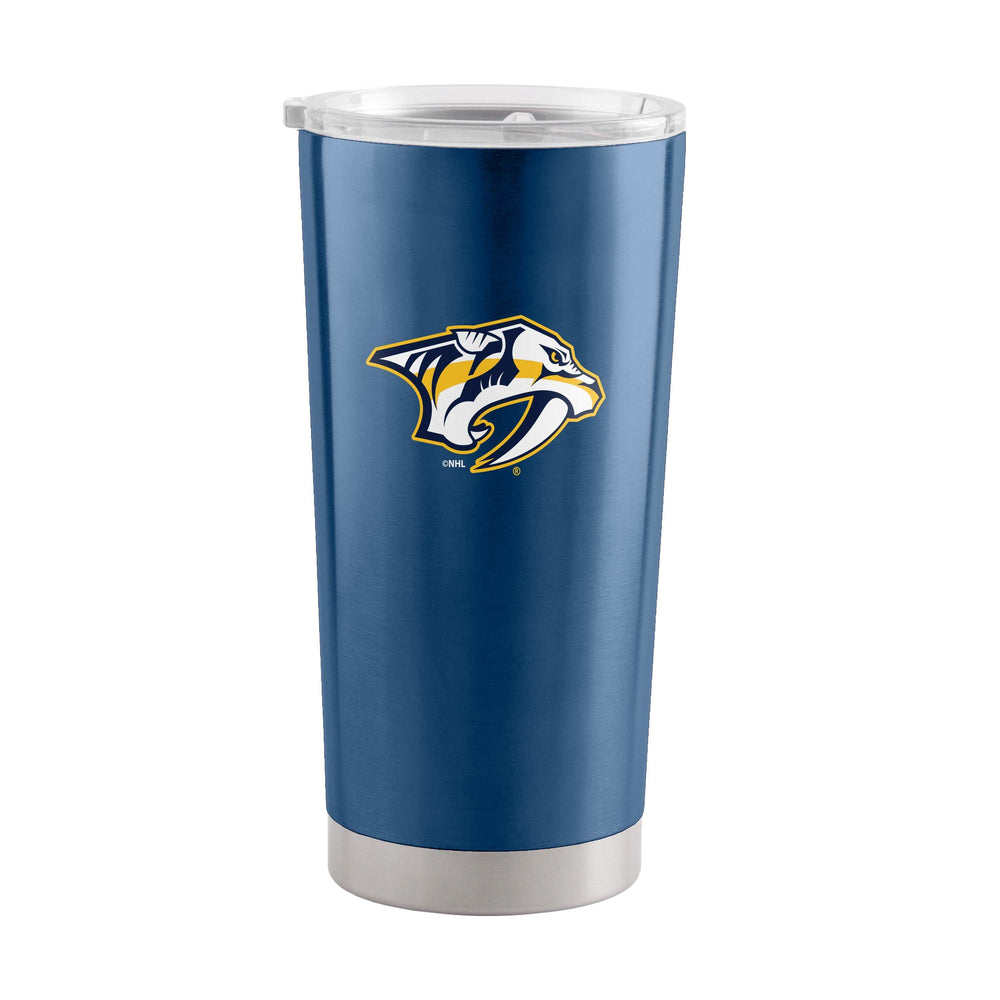 Nashville Predators Letterman 20oz Stainless Tumbler - Logo Brands - Flyclothing LLC