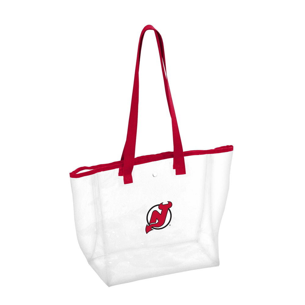 New Jersey Devils Clear Tote - Logo Brands - Flyclothing LLC