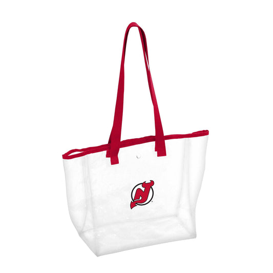 New Jersey Devils Clear Tote - Logo Brands - Flyclothing LLC