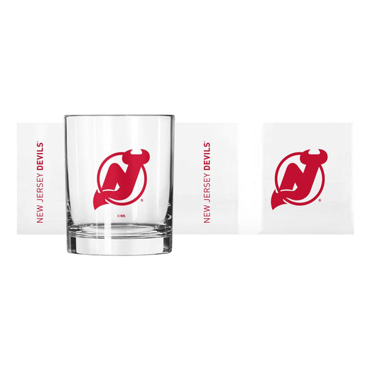 New Jersey Devils 14oz Gameday Rocks Glass - Logo Brands - Flyclothing LLC