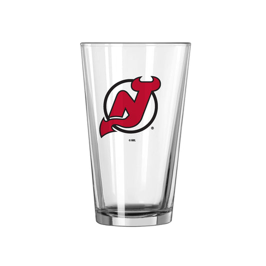 New Jersey Devils 16oz Swagger Pint Glass - Logo Brands - Flyclothing LLC